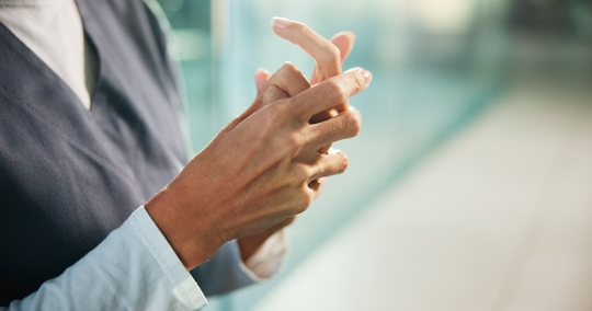 hand tremor