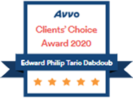 Avvo Clients' Choice Award 2020