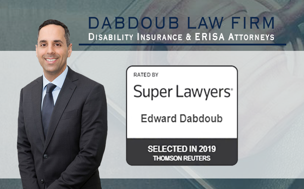 2019 Super Lawyers List, Attorney Edward Dabdoub