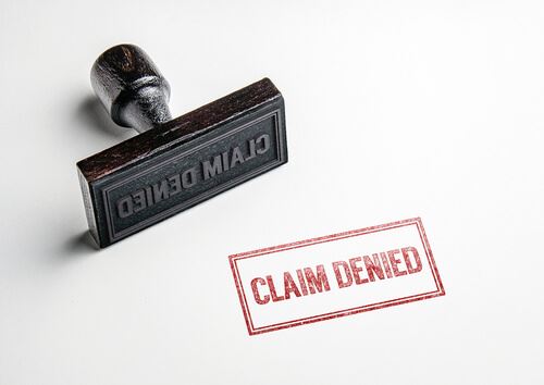 claim denied